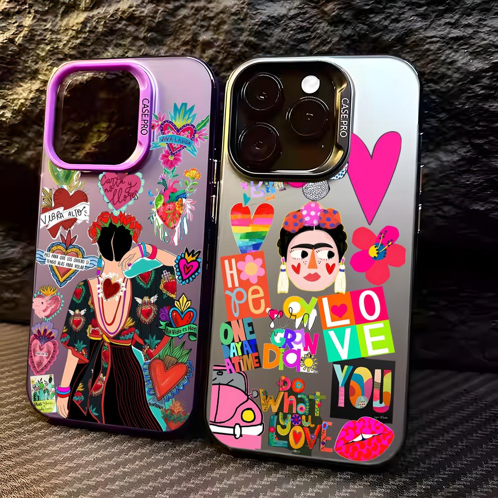 Phone Cases For Iphone 12 Pro Max - F-frida Kahlo Design Phone Case For