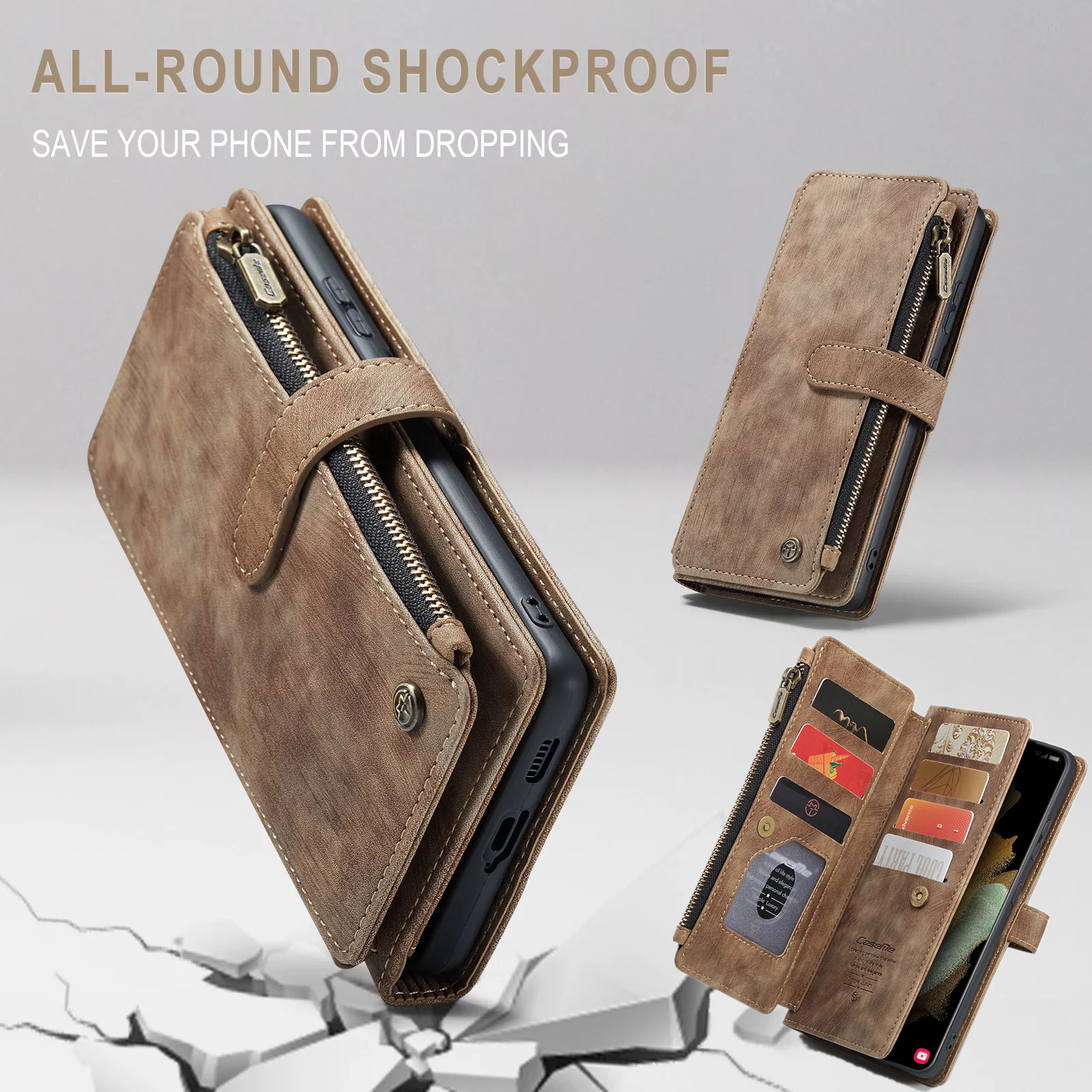 Phone Cases Australia - Flip Leather Phone Case For Samsung