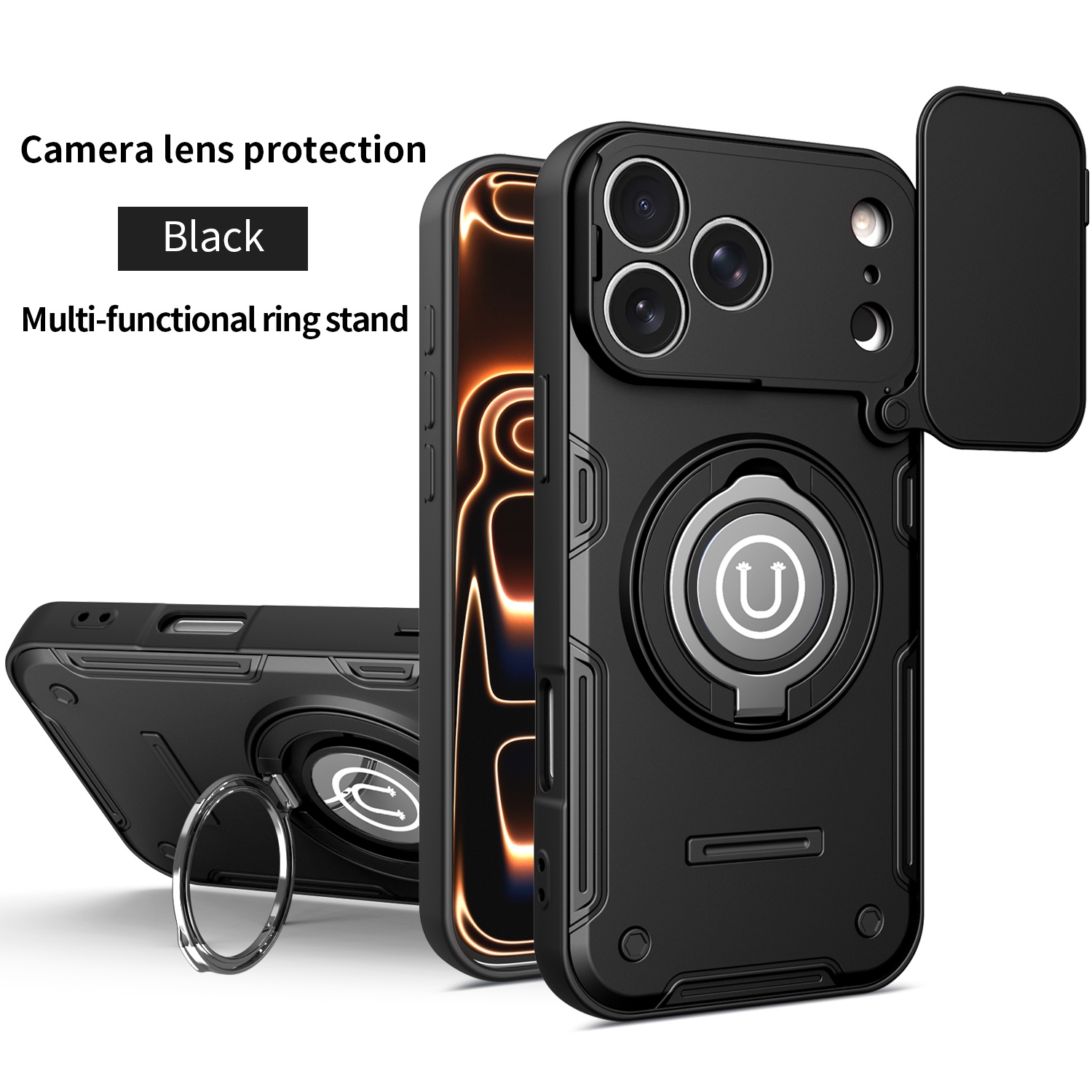 Shockproof Power Slide Camera  - đánh giá và giá Ring Stand Case