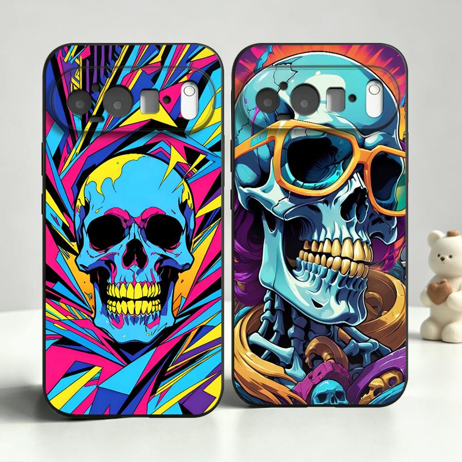 Neon Pop Art Skull Case for Go - đánh giá và giá Phone Cases Art