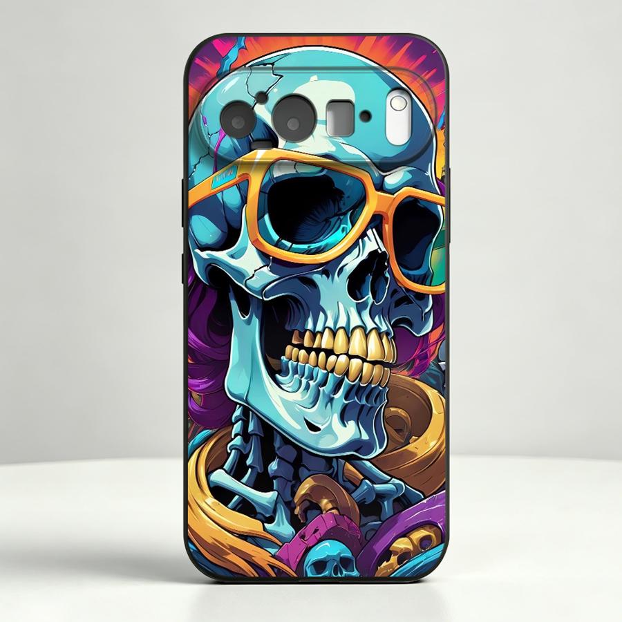 Neon Pop Art Skull Case for Go - đánh giá và giá Phone Cases Art