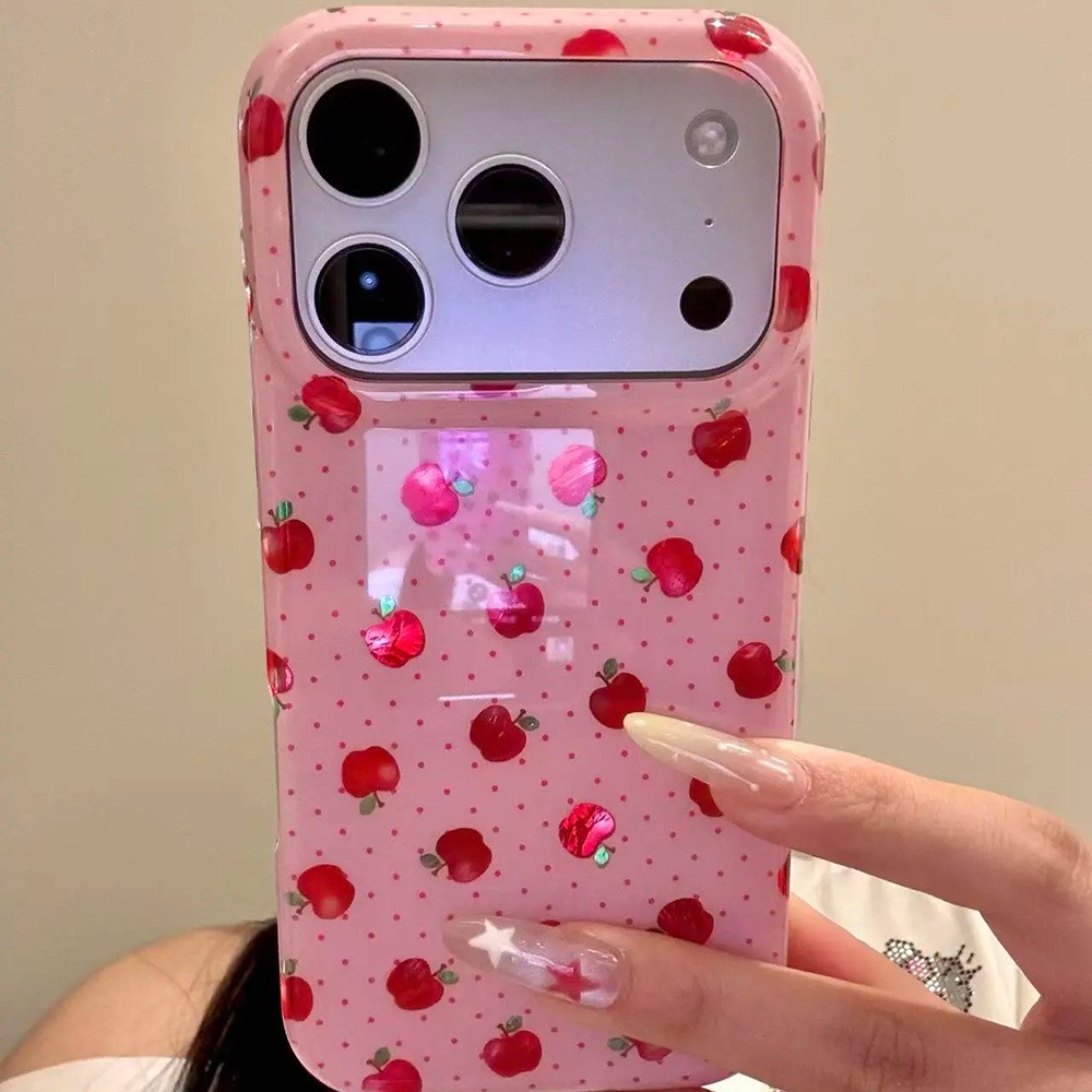 Red Cute Fruits Polka Dot Soft - đánh giá và giá Phone Cases Red