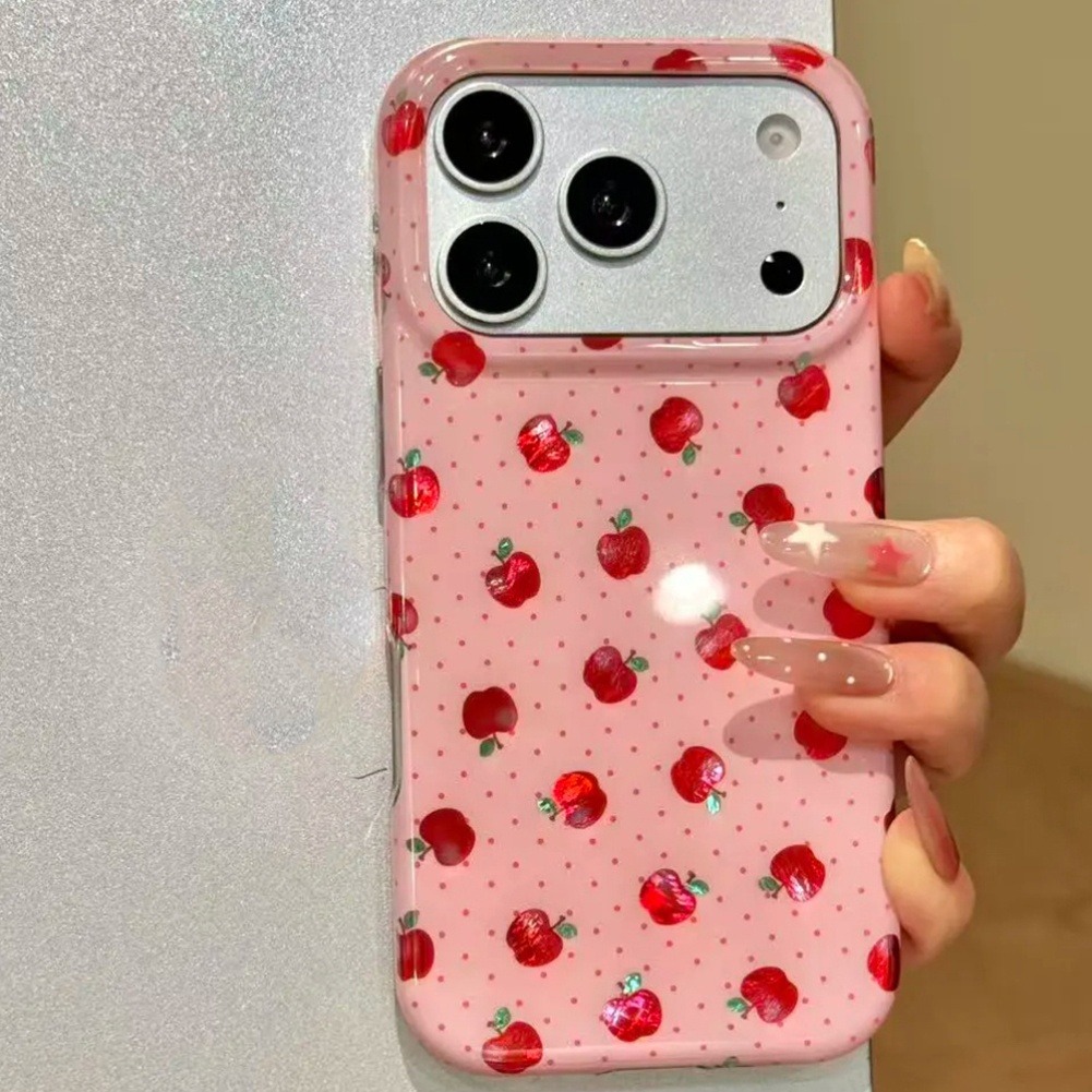 Red Cute Fruits Polka Dot Soft - đánh giá và giá Phone Cases Red