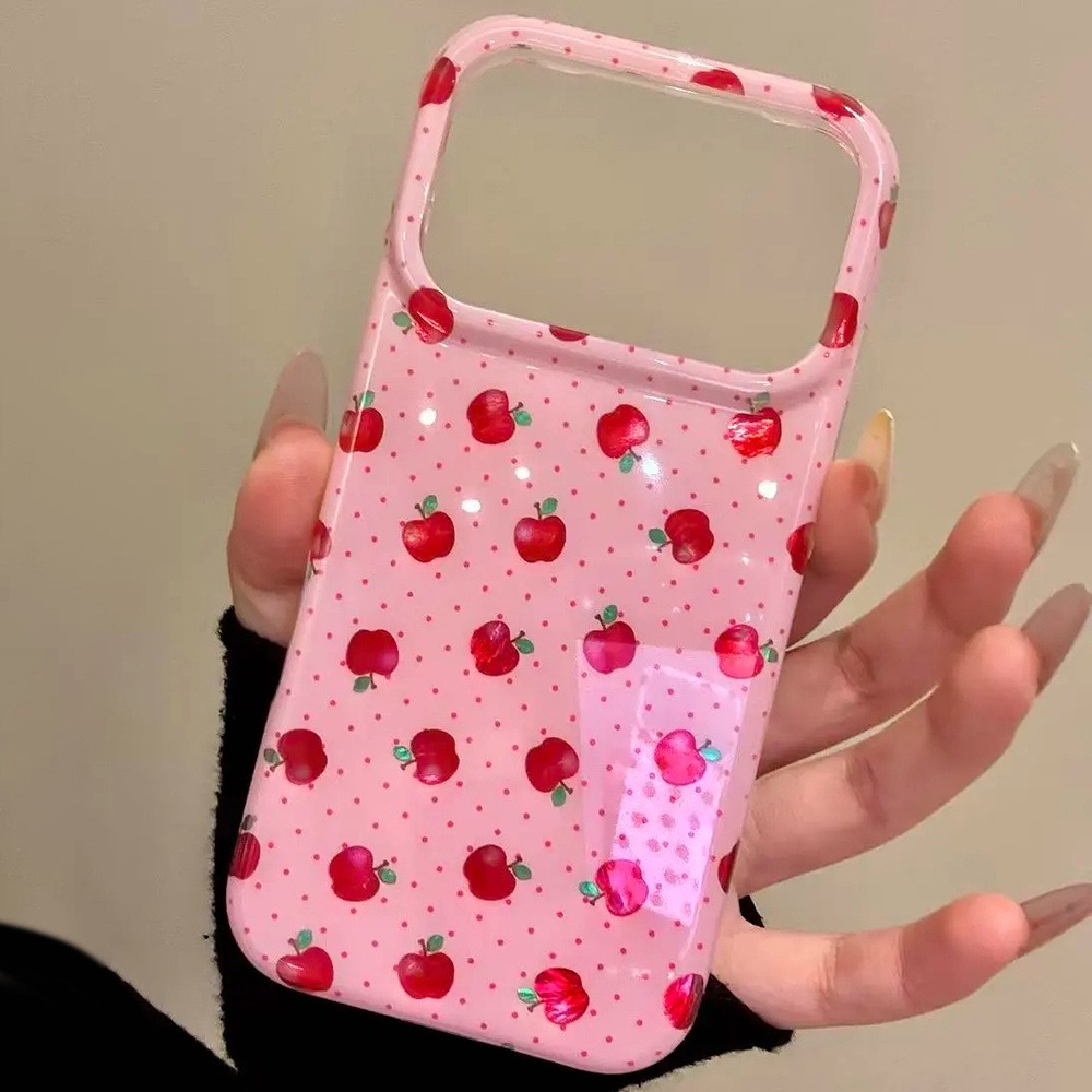 Red Cute Fruits Polka Dot Soft - đánh giá và giá Phone Cases Red