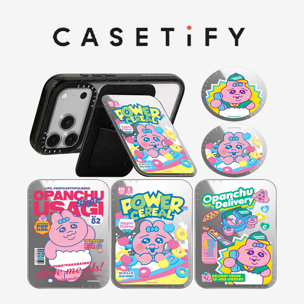 CASETiFY Opanchu Usagi Cartoon - đánh giá và giá Ring Stand Case