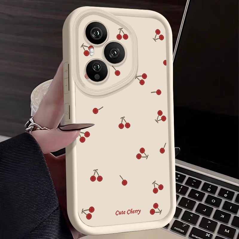 Mini Red Cherry Printed Soft T - đánh giá và giá Phone Cases Red