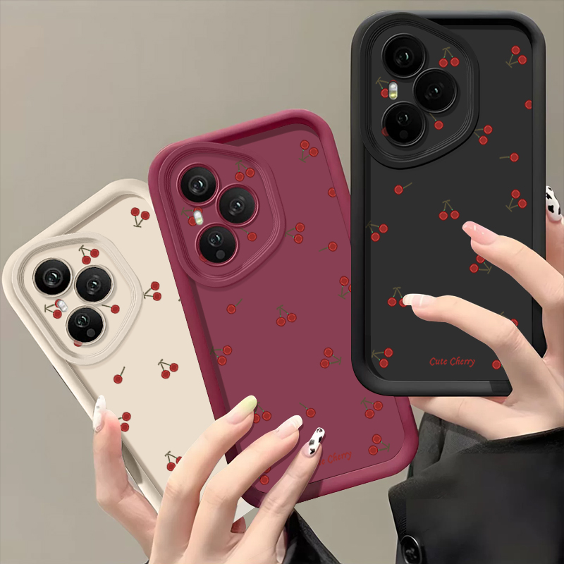 Mini Red Cherry Printed Soft T - đánh giá và giá Phone Cases Red