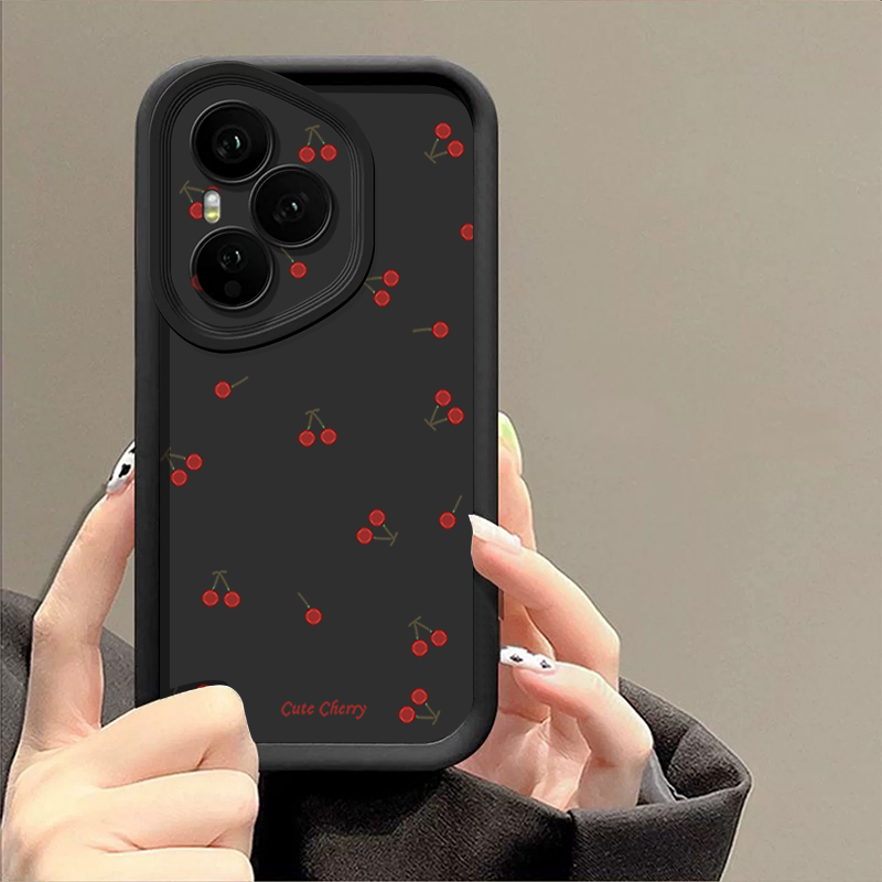 Mini Red Cherry Printed Soft T - đánh giá và giá Phone Cases Red