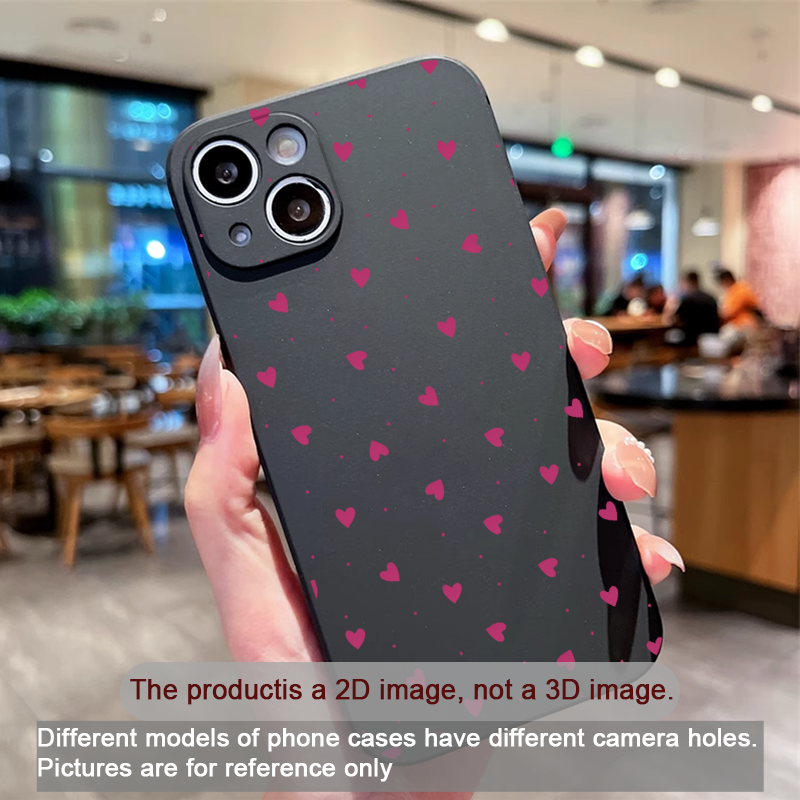Simple Cute Pink Red Love Hear - đánh giá và giá Phone Cases Red