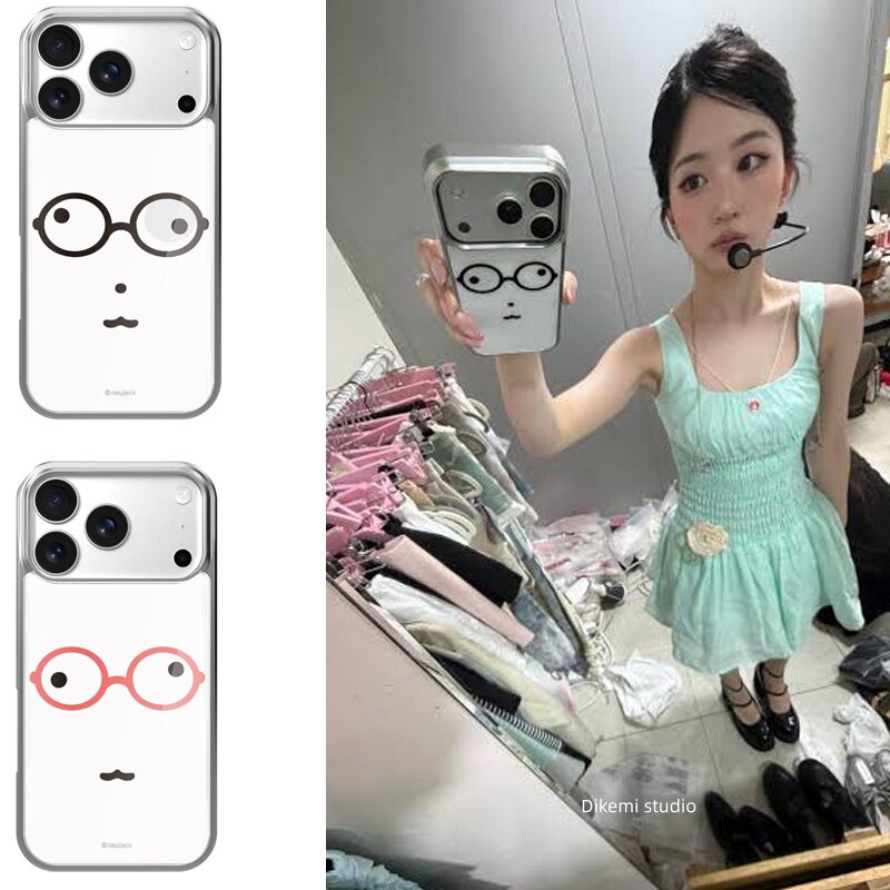 INS Korea Kawaii Cute Glasses  - đánh giá và giá Phone Cases For Girls