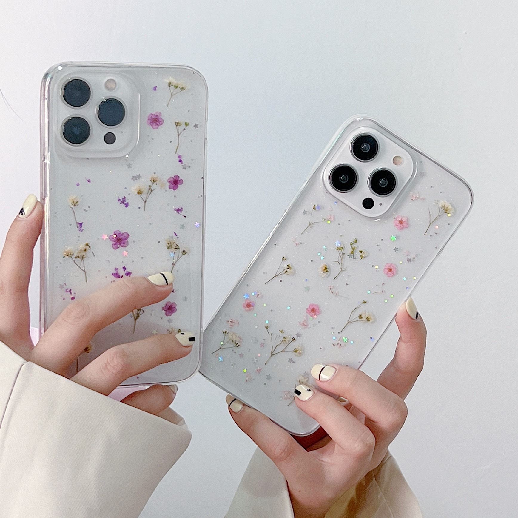 Luxury Dried Real Flower Bling - đánh giá và giá Phone Cases Ysl