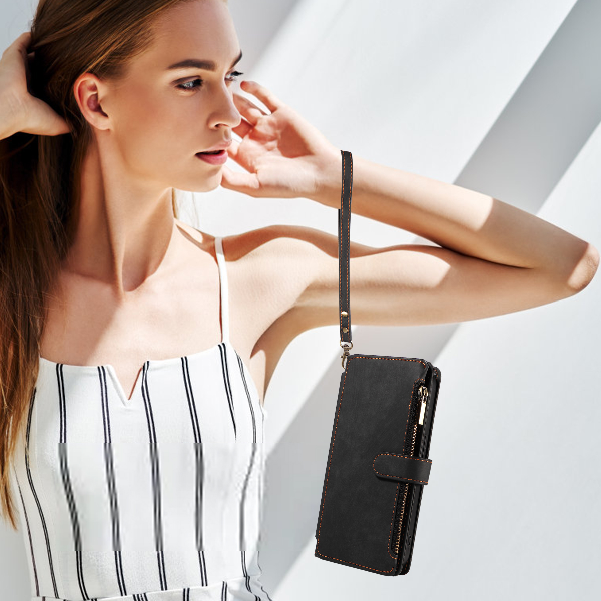 Clamshell Faux Leather Phone C - đánh giá và giá Phone Cases Australia