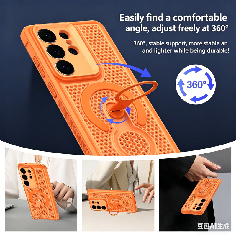 Heat Dissipation Breathable Ri - đánh giá và giá Ring Stand Case