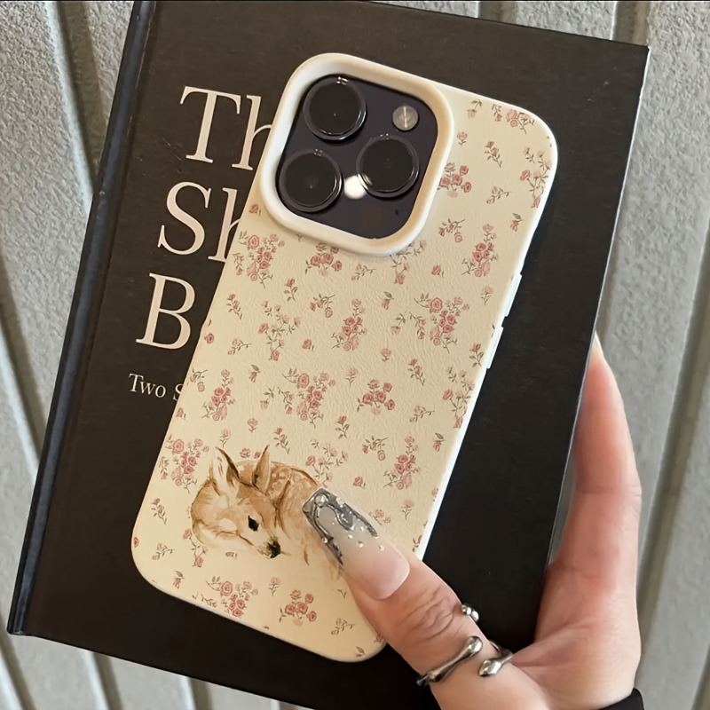 Cute Deer Full Floral Pattern  - đánh giá và giá Phone Cases Art