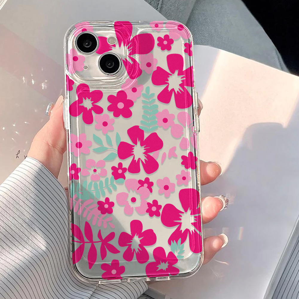 Flower Clear Phone Case For iP - đánh giá và giá Phone Cases For Girls