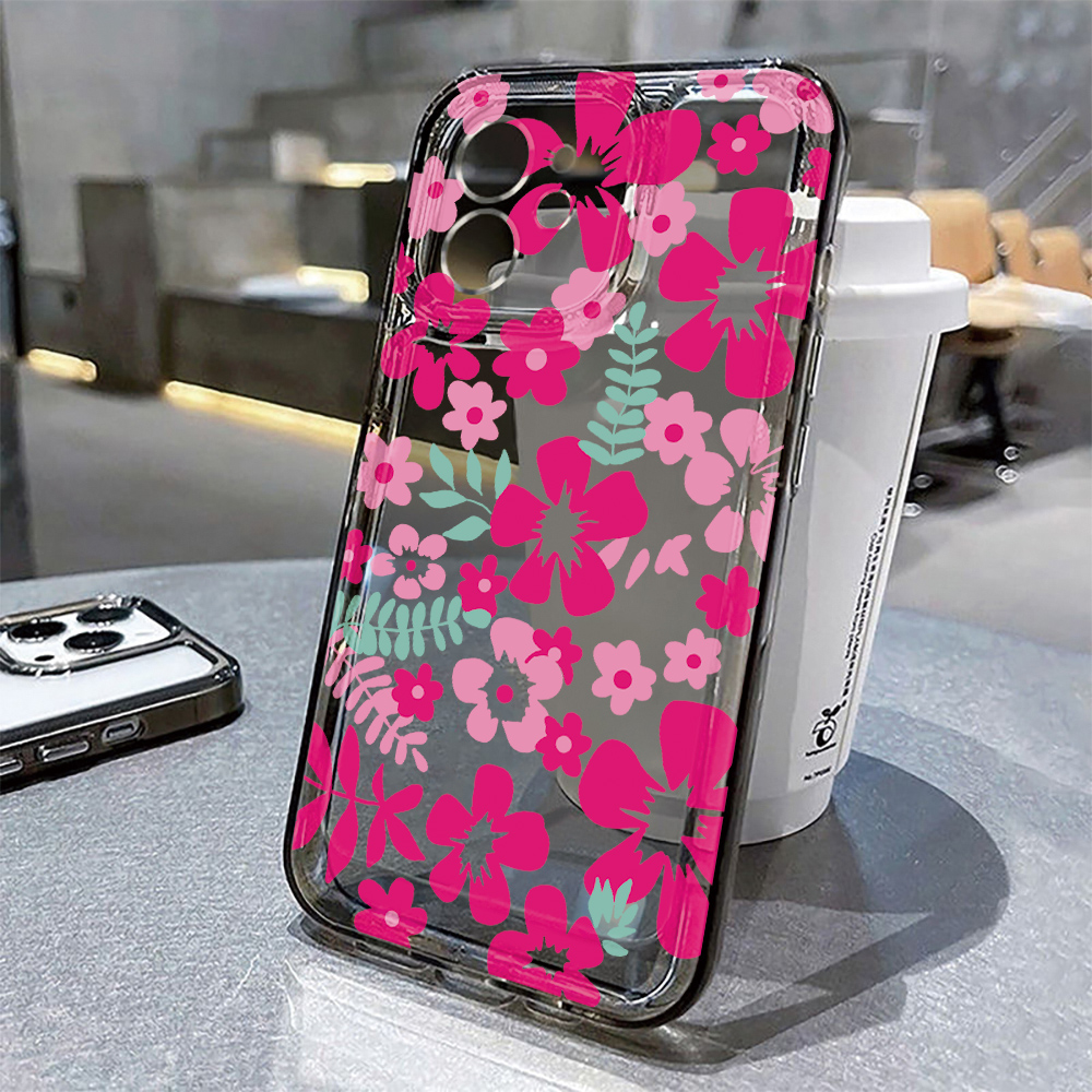 Flower Clear Phone Case For iP - đánh giá và giá Phone Cases For Girls