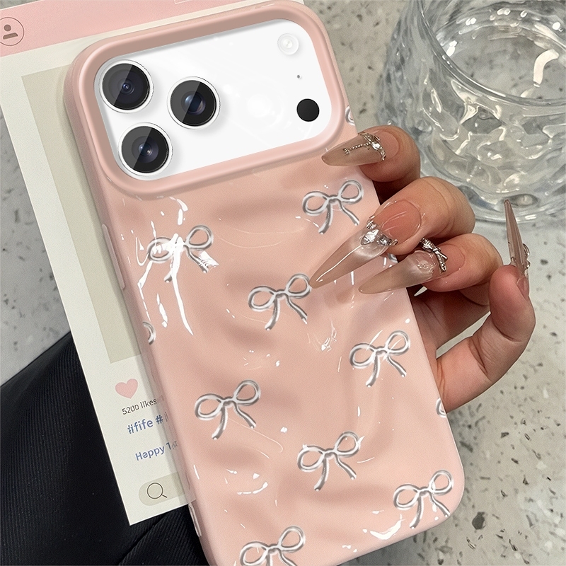 Lovely Korean Bow Candy Color  - đánh giá và giá Phone Cases For Girls