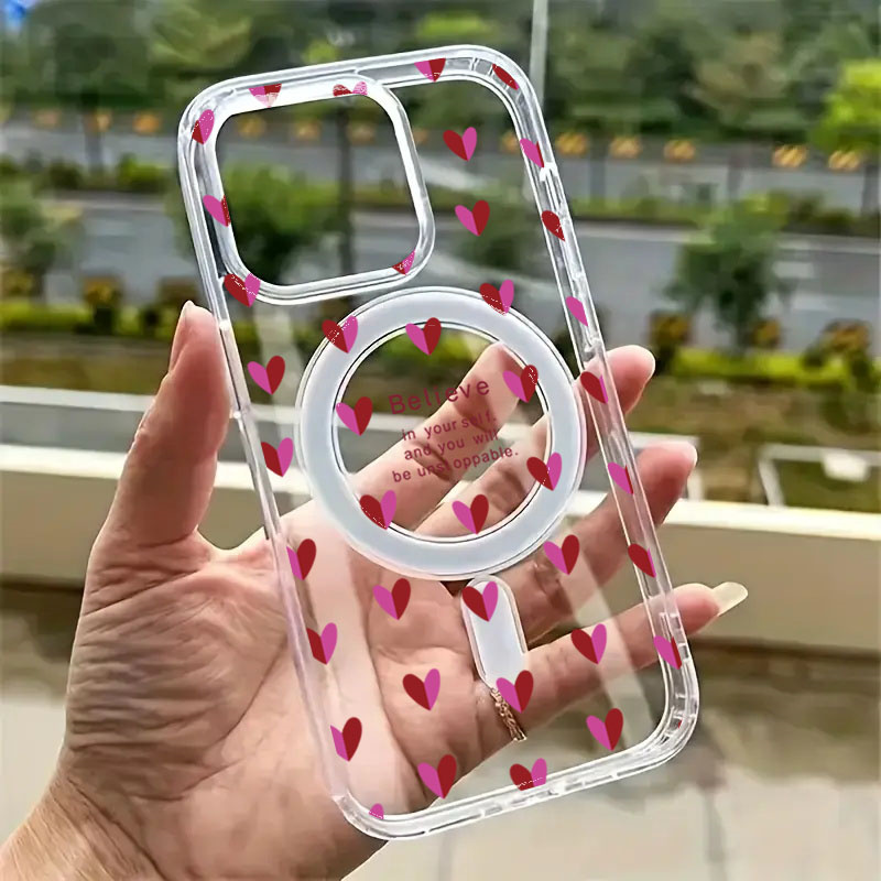 Clear Wireless Charge Case for - đánh giá và giá Phone Cases Red