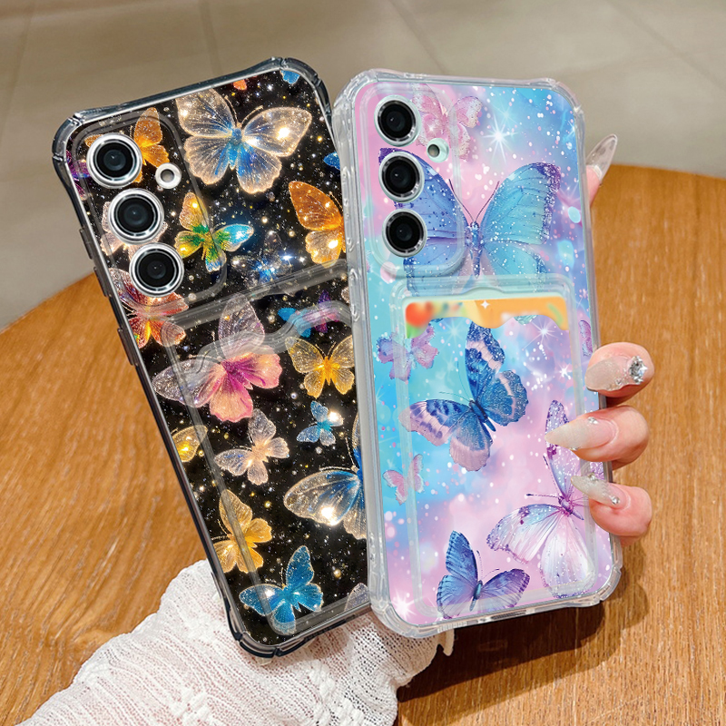 Dream Butterfly Pattern Clear  - đánh giá và giá Phone Cases With Wallet