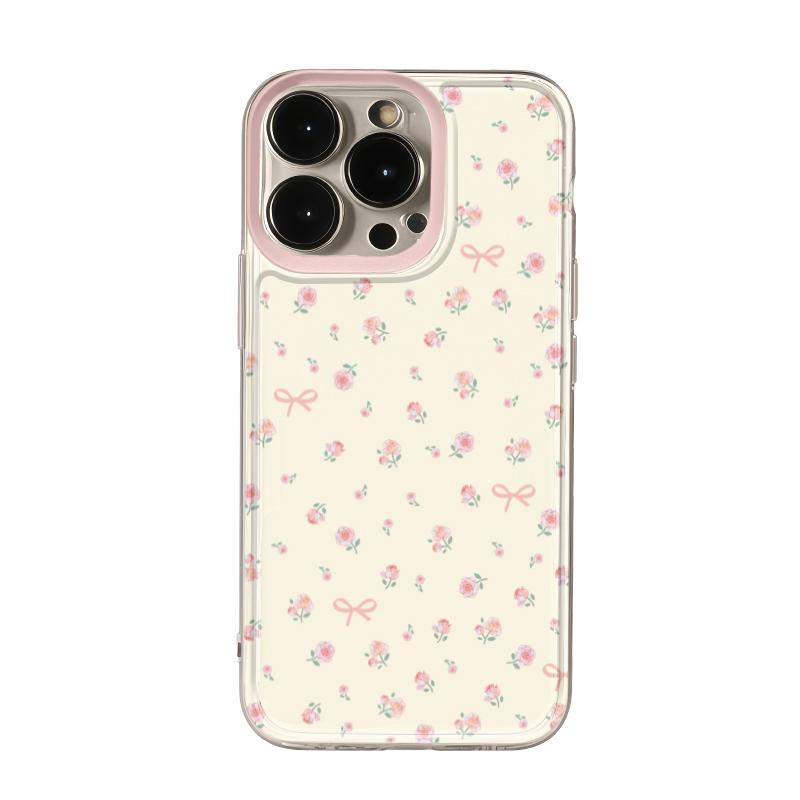 Floral Rose Korean Ins Gentle  - đánh giá và giá Phone Cases For Girls