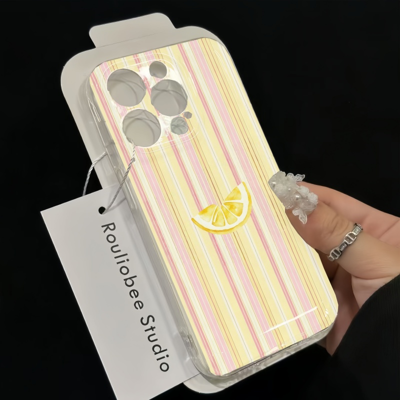 Popular Pink And Yellow Stripe - đánh giá và giá Phone Cases Orange
