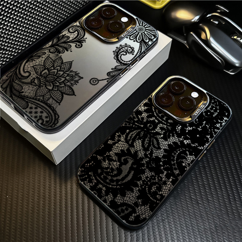 Black lace print New Hot Elect - đánh giá và giá Phone Cases For Girls