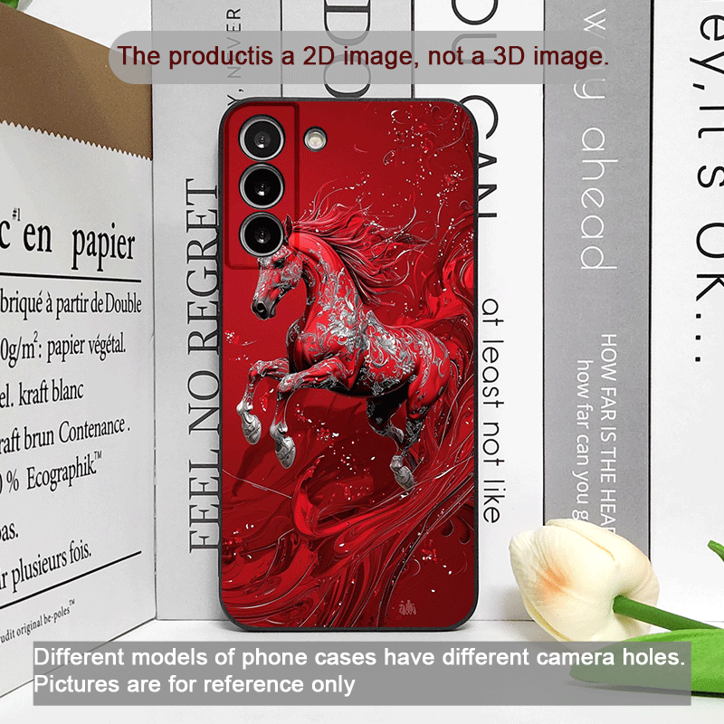 Fashion Chinese-Style Red Hors - đánh giá và giá Phone Cases Red