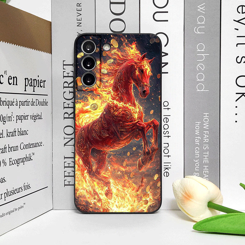 Fashion Chinese-Style Red Hors - đánh giá và giá Phone Cases Red