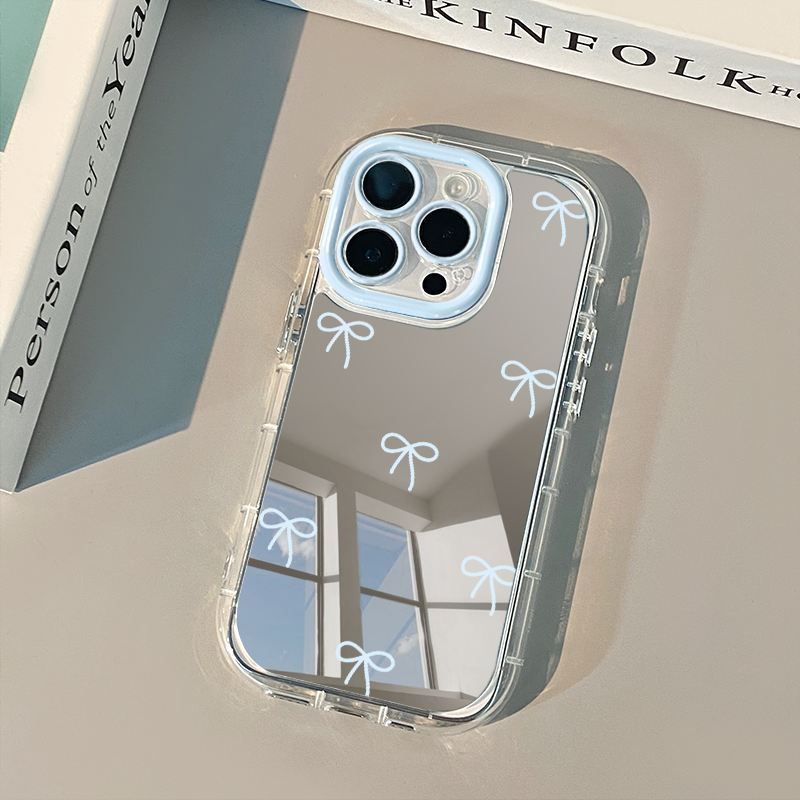 INS Korean Simple Blue Pink Bo - đánh giá và giá Phone Cases For Girls