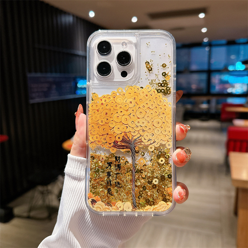 Gold Icons Quicksand Cover 16  - đánh giá và giá Phone Cases Ysl
