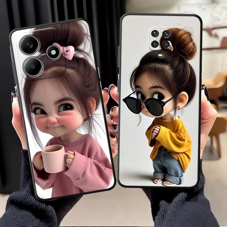 Cartoon Girl Pattern Funda Pho - đánh giá và giá Phone Cases For Girls
