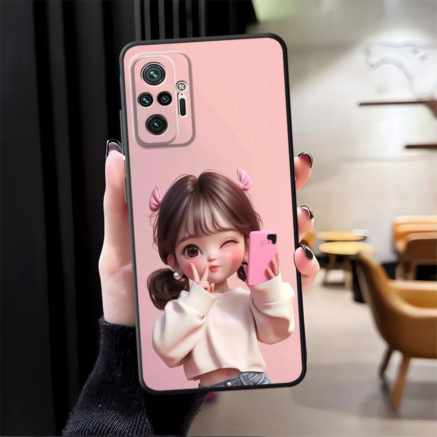 Cartoon Girl Pattern Funda Pho - đánh giá và giá Phone Cases For Girls