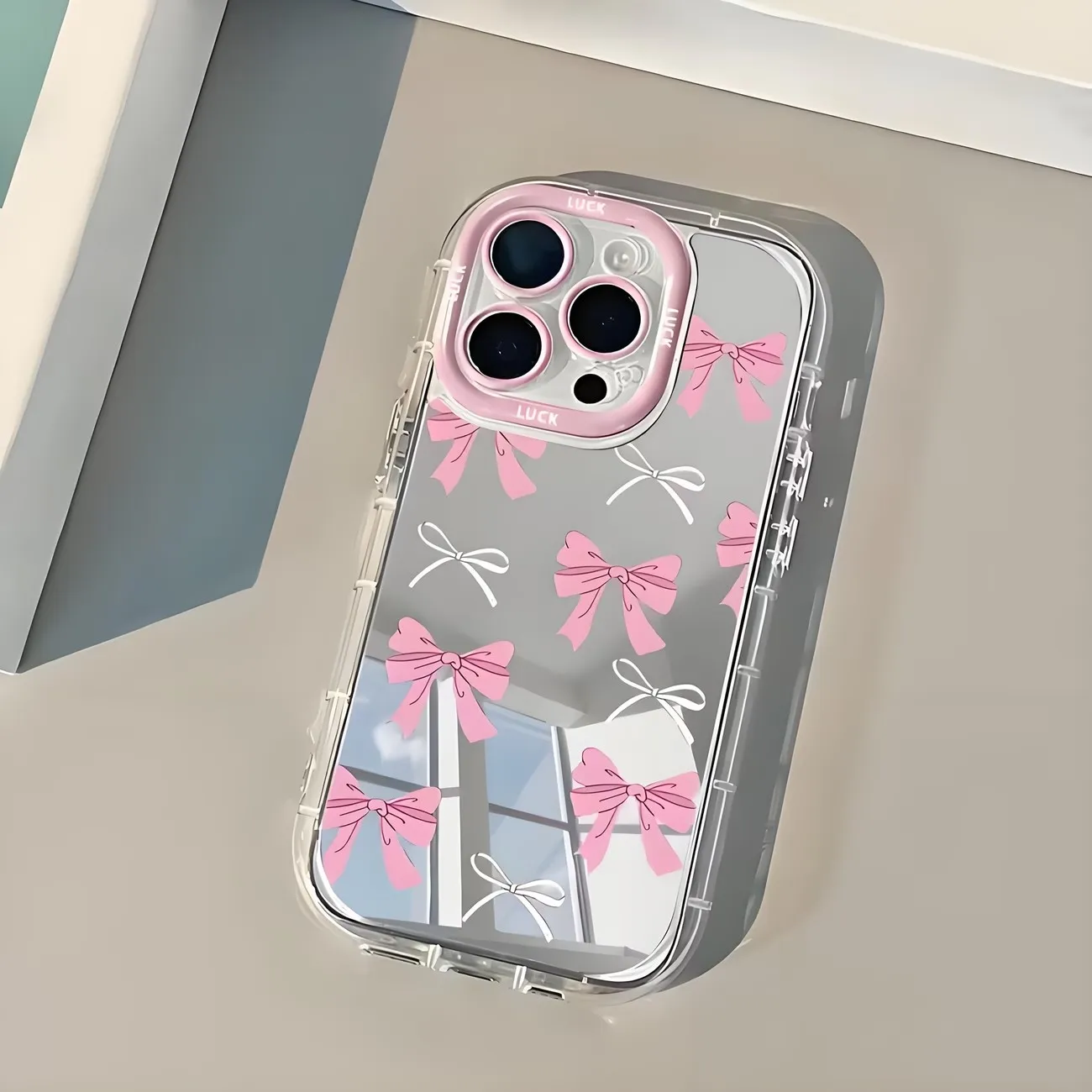 Simple Blue Pink Bow Girl Cute - đánh giá và giá Phone Cases For Girls