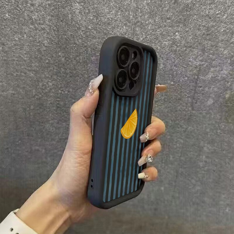 Striped Lemon Slice Pattern Ph - đánh giá và giá Phone Cases For Iphone 12 Pro Max