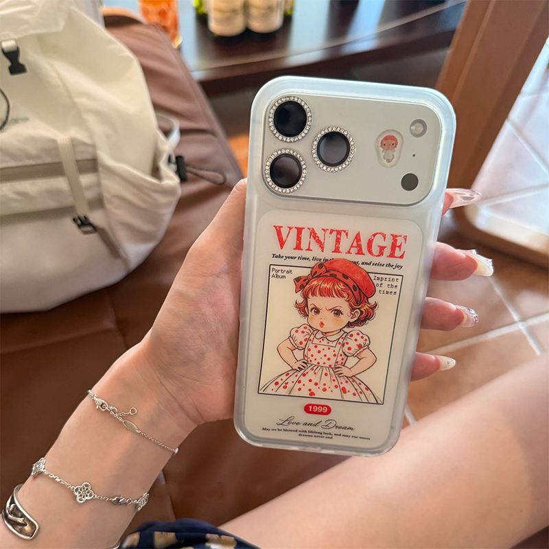 Cute Akimbo Pouting Girl Frost - đánh giá và giá Phone Cases For Girls