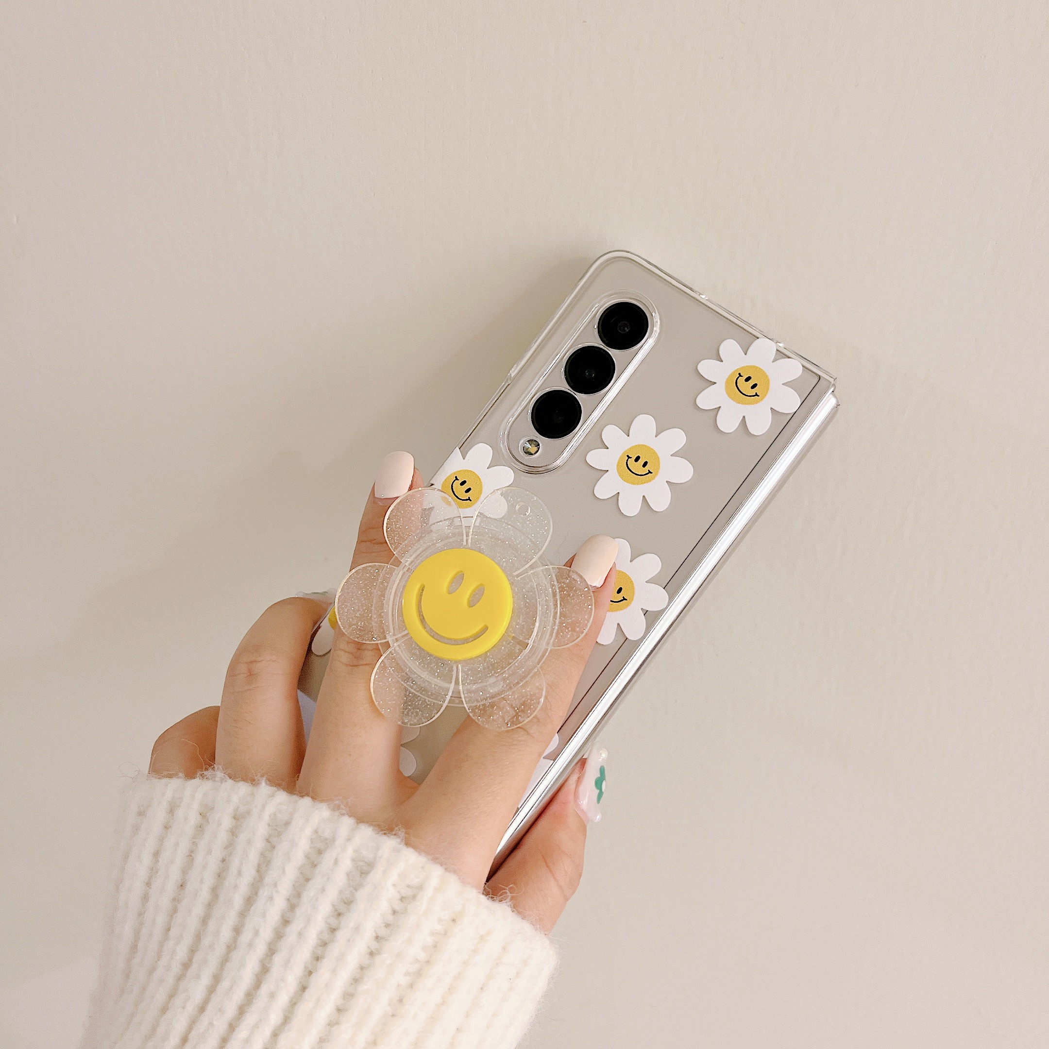 Cute Smile Sunflower HolderPho - đánh giá và giá Phone Cases Ysl
