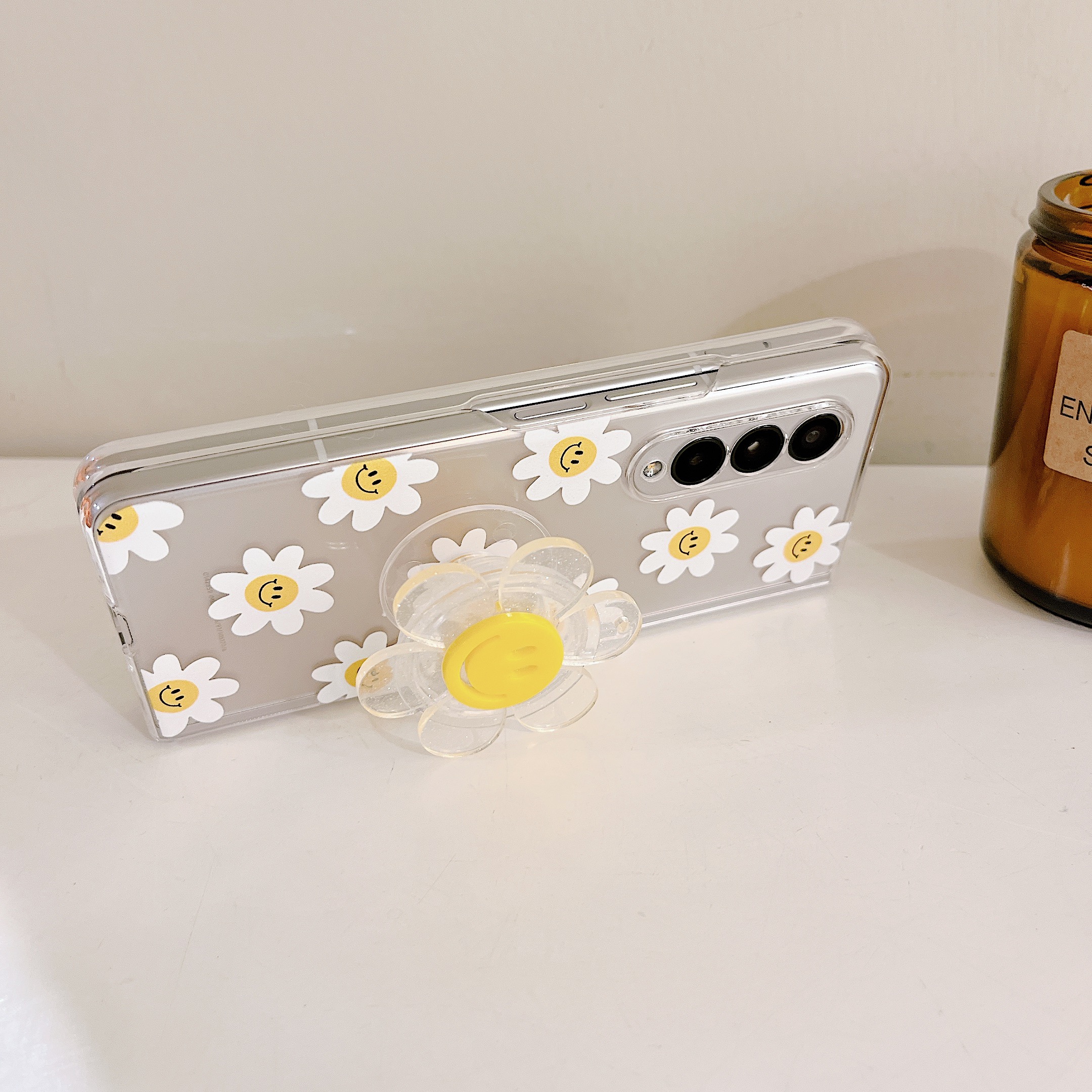 Cute Smile Sunflower HolderPho - đánh giá và giá Phone Cases Ysl