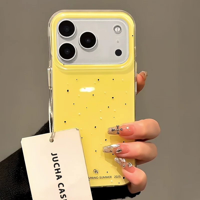 Korean INS Splashing Ink Polka - đánh giá và giá Phone Cases For Girls