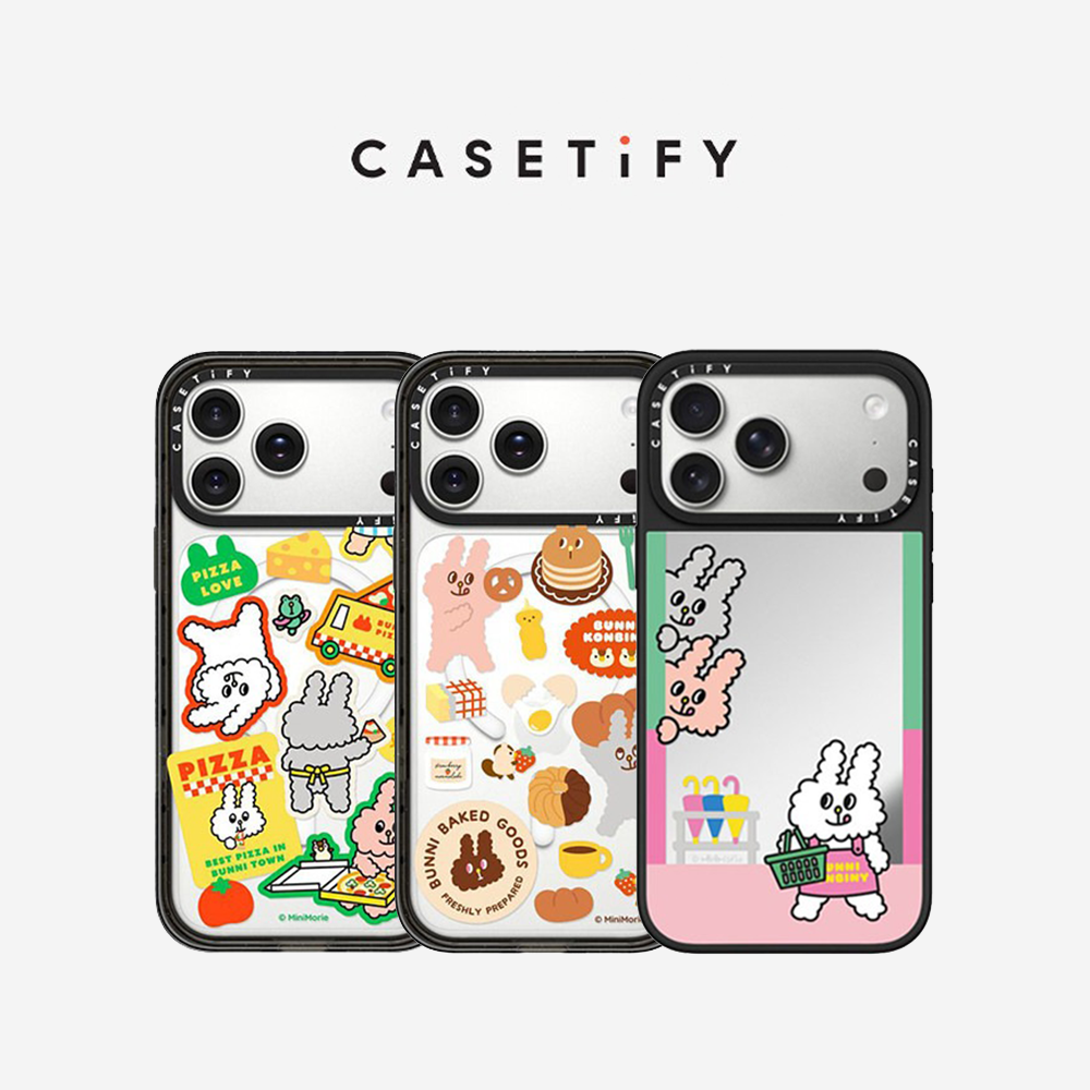 CASETiFY Bunni Konbiny Series  - đánh giá và giá Ring Stand Case