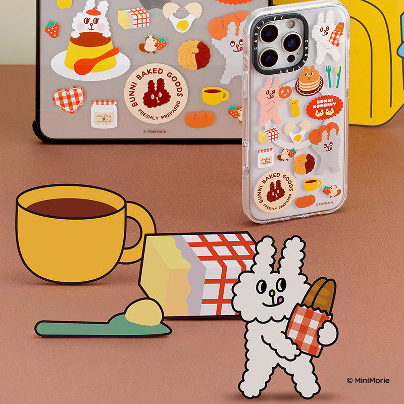 CASETiFY Bunni Konbiny Series  - đánh giá và giá Ring Stand Case