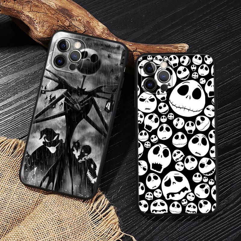 Jack Skellington Black Art Dis - đánh giá và giá Phone Cases Art