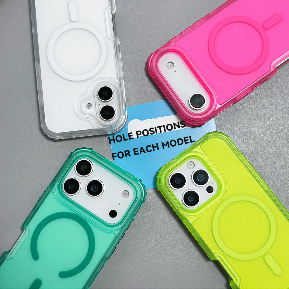 Magnetic 3 in 1 Neon Color Hea - đánh giá và giá Phone Cases Heavy Duty