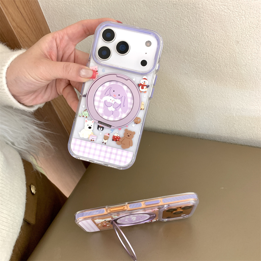 New Cute Fro Magnetic Case Cut - đánh giá và giá Ring Stand Case