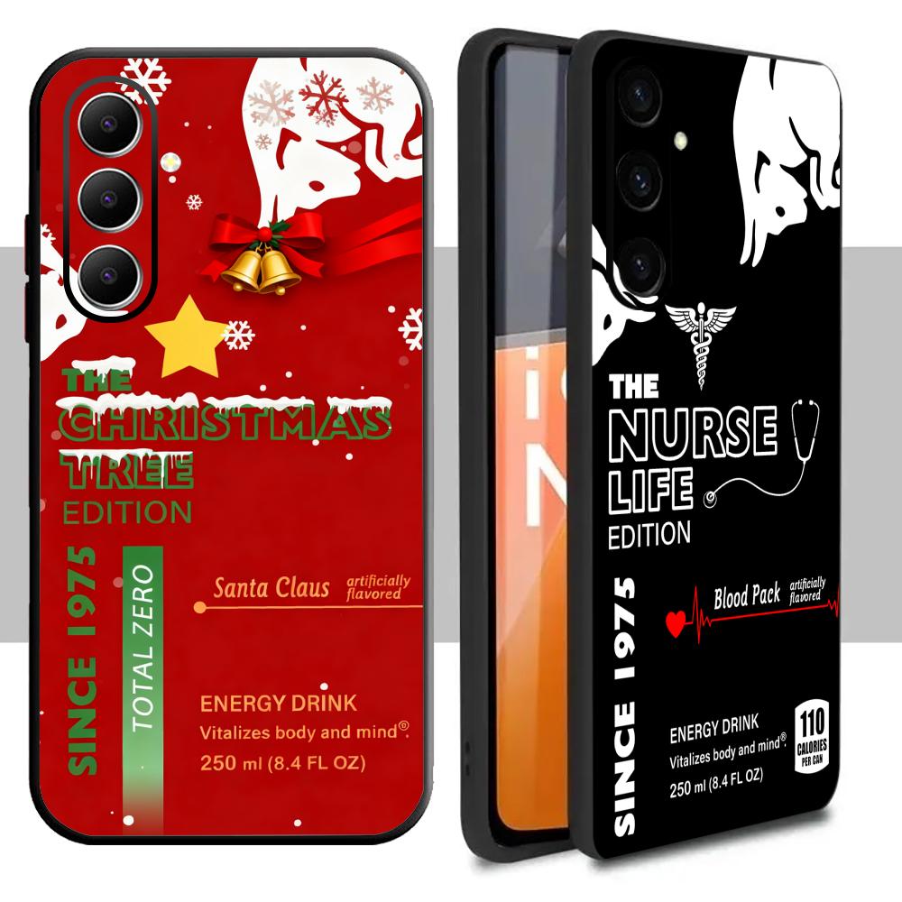 Juice Christmas Bull Energy Dr - đánh giá và giá Phone Cases Red