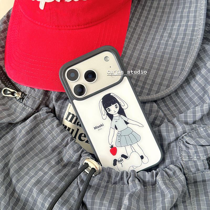 Korean Ins Cute Girl Strawberr - đánh giá và giá Phone Cases For Girls