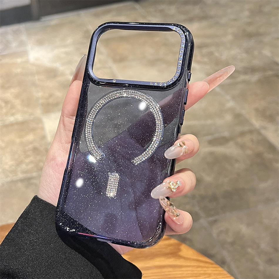 Luxury Diomond Frame Glitter S - đánh giá và giá Phone Cases Orange