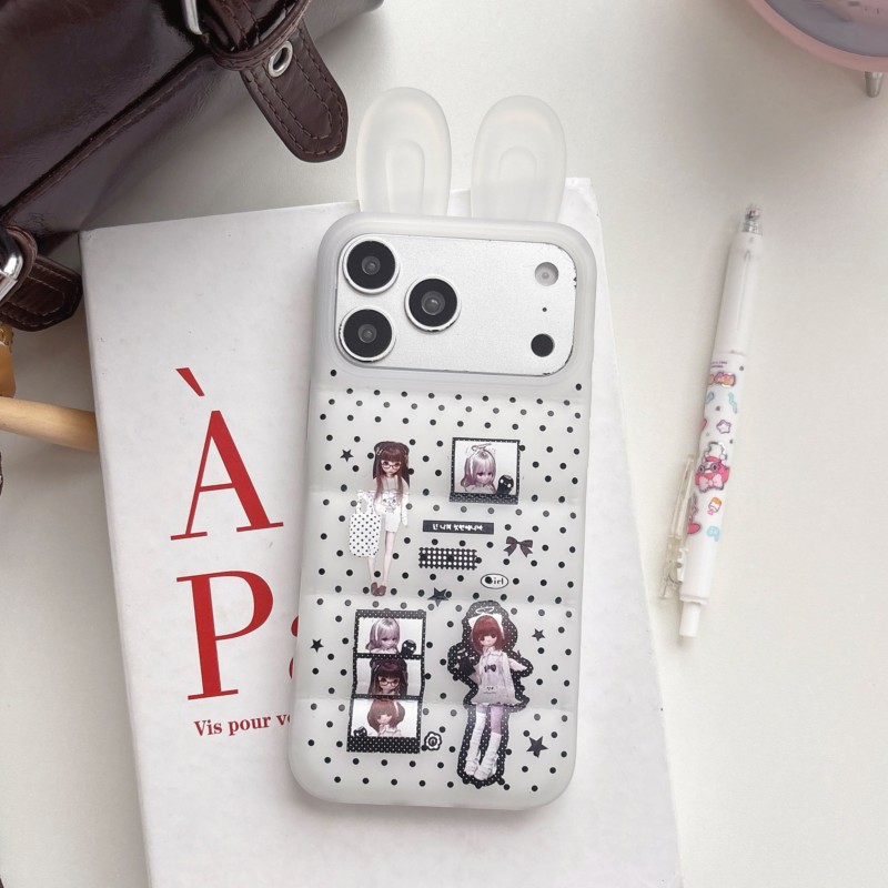 Japanese Y2K Cute Bunny Ear Ph - đánh giá và giá Phone Cases For Girls